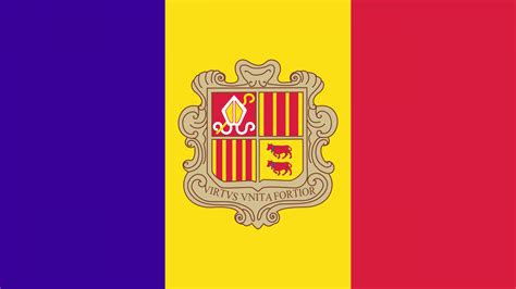 Andorra Flag - Wallpaper, High Definition, High Quality, Widescreen