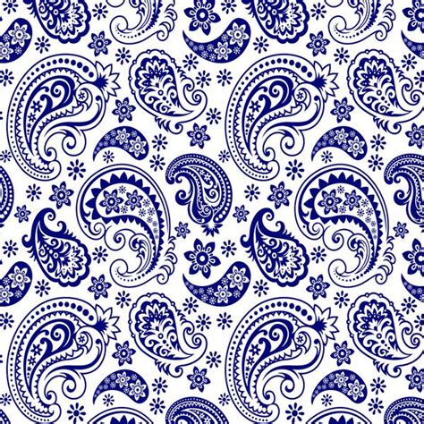 Blue And White Elegant Floral Paisley Pattern Art Print by ArtOnWear | Society6 | Paisley ...