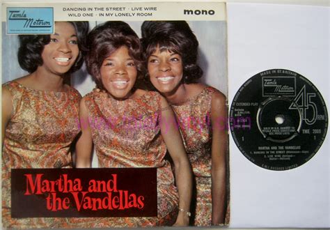 Totally Vinyl Records || Martha & the Vandellas - Dancing in the street / Live wire / Wild one ...