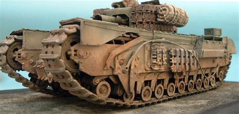 Churchill AVRE Mk.IV by Peter Simpson (Cromwell 1/35)