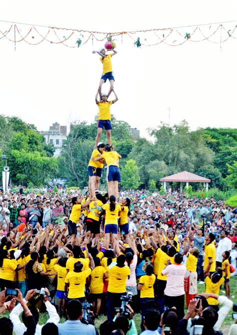 In pics: Dahi Handi celebrations