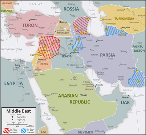 Map of ongoing War Conflicts in the Middle East [AIG TIMELINE] : r ...