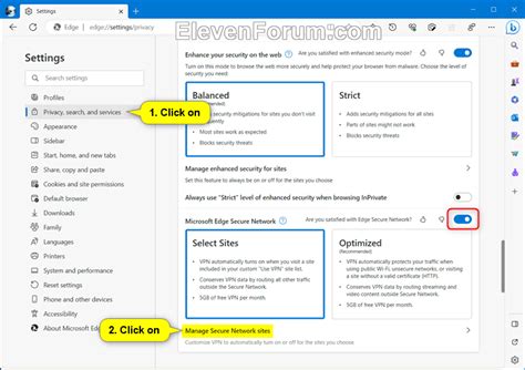 Add and Remove Secure Network Sites and Exceptions in Microsoft Edge ...