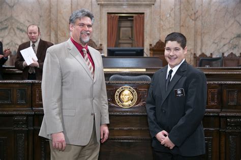 Tenino High School student spends week in Olympia learning about Legislature - Ed Orcutt