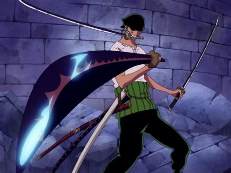 One Piece Zoro Swords Anime