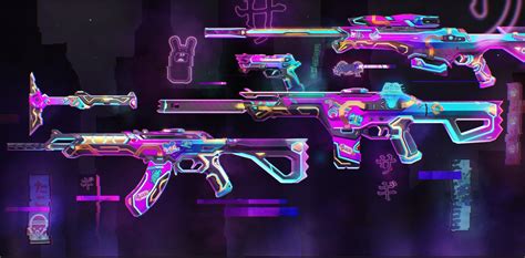 New VALORANT Glitchpop skins teased for Vandal, Phantom, Op, Classic, and melee ax - Dot Esports