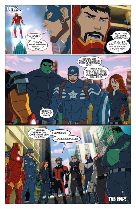 Marvel Universe Avengers Assemble Civil War Issue 4 | Read Marvel ...