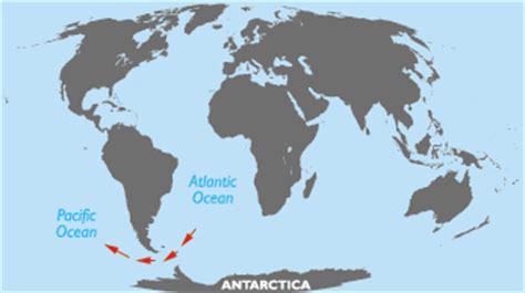 Drake Passage Map