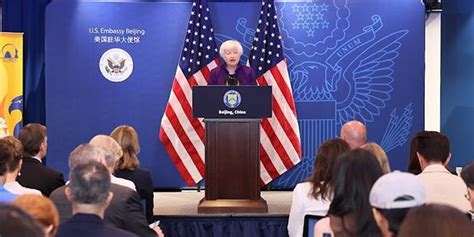 Janet Yellen, Remarks after Beijing economic meetings, July 8, 2023 ...