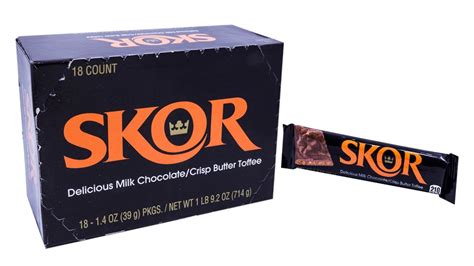 Skor Candy Bar 1.4oz or 18 Count Box — b.a. Sweetie Candy Store