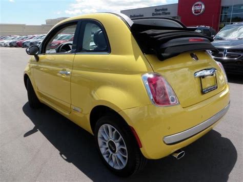 2013 yellow convertible fiat | Fiat 500, Fiat, Yellow car