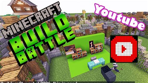 Minecraft Build Battle - Youtube Theme - YouTube