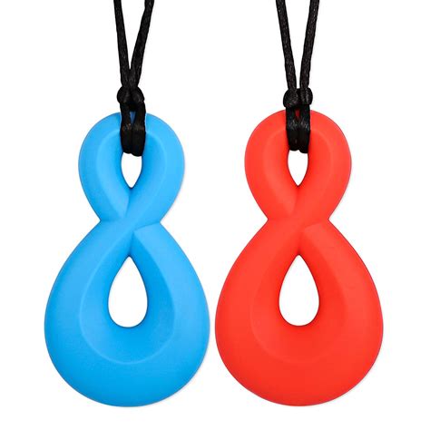 Twist Sensory Chew Necklace | Space Peak