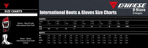 Dainese Motorcycle Gloves Size Chart - Images Gloves and Descriptions ...