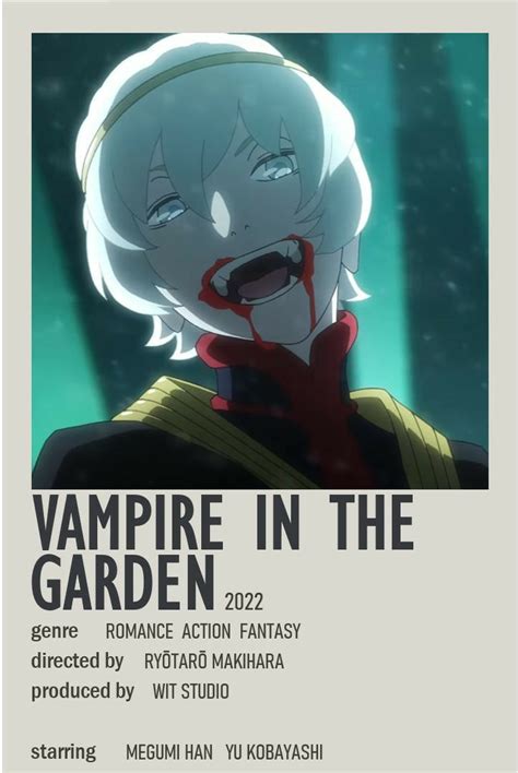 Vampire in the garden | Anime shows, Good anime series, Anime ...