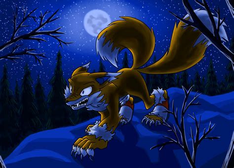 Tails the Werefox by Elynthie on DeviantArt