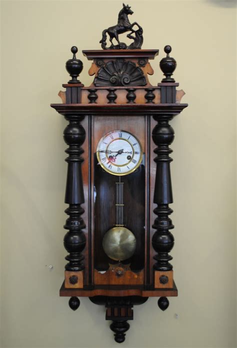 German spring driven wall clock – S.G Taylor