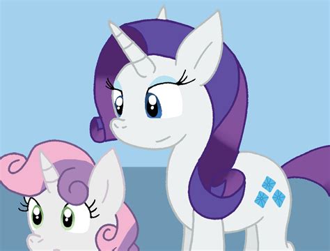 Rarity with Sweetie Belle on RarityRarityRarity - DeviantArt