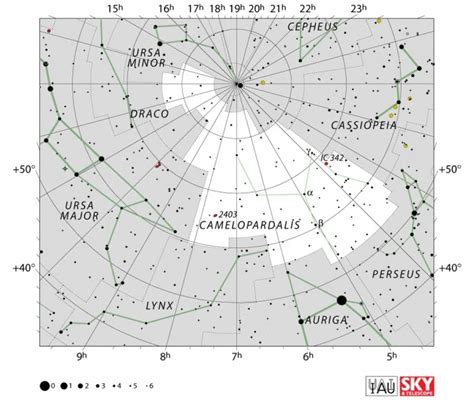 Camelopardalis Constellation (the Giraffe): Stars, Facts, Location ...