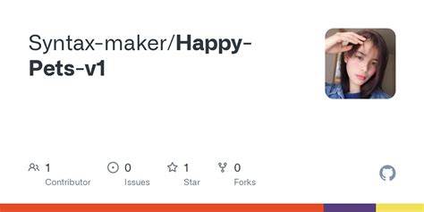 GitHub - Syntax-maker/Happy-Pets-v1