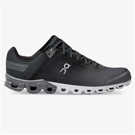 On Running Cloud Shoes Men's Cloudflow-Black | Asphalt [Cloudblack ...