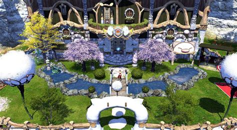 FFXIV Interior Decorating | Environment design, Indoor plants, Exterior