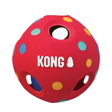 KONG Wiggi Tumble Ball Dog Toy | BaxterBoo