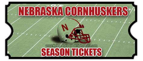 2024 Nebraska Cornhuskers Season Football Tickets | All Regular Season ...