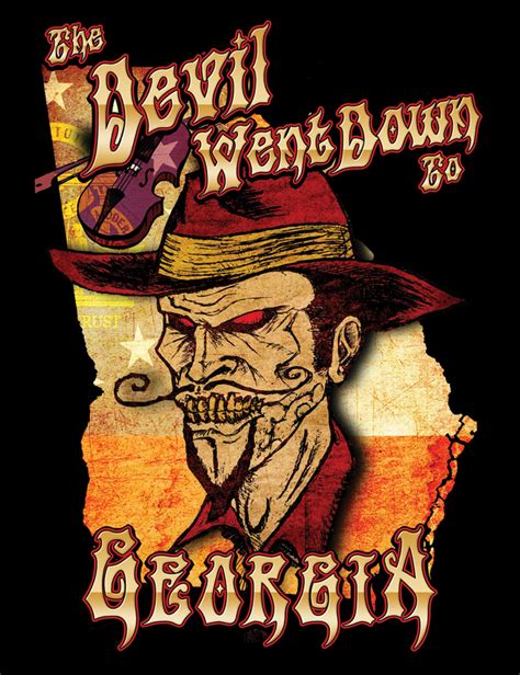 The Devil Went Down To Georgia T-Shirt – Hellwood Outfitters