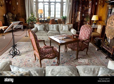 The interior of Leeds Castle, Kent, England Stock Photo - Alamy