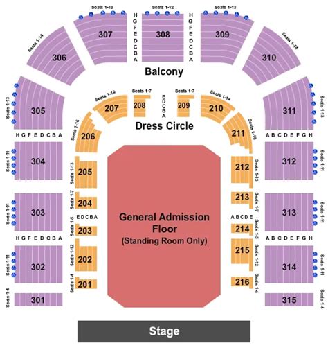 Civic Center Seating Chart Okc | Cabinets Matttroy