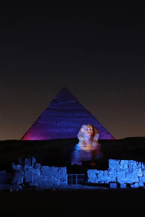 Pyramids of Giza Sound and Light Show - Sparkles and Shoes