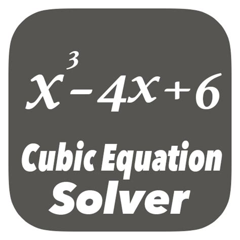 Cubic Equation Solver - Apps on Google Play