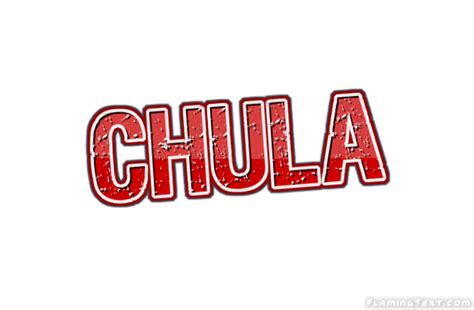 Chula Logo | Free Name Design Tool from Flaming Text