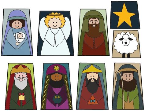 Christmas Nativity Set, Preschool Christmas, Christmas Activities, Christmas Printables ...