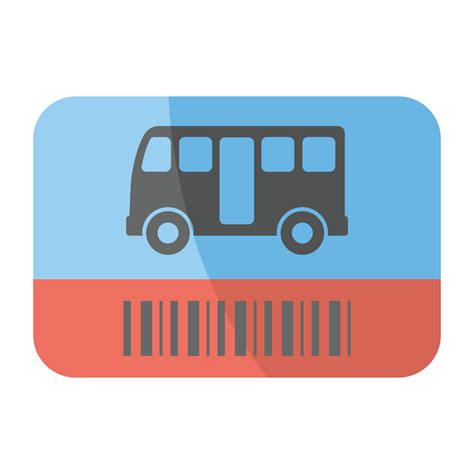 Trendy Bus Ticket 14858158 Vector Art at Vecteezy