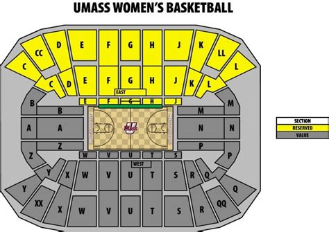 Seating Charts | Mullins Center