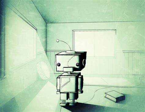 sad robot by brentworden on DeviantArt