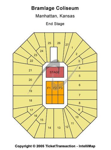 Bramlage Coliseum Tickets, Seating Charts and Schedule in Manhattan KS at StubPass!