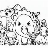 Zoo Animals Coloring Pages Free Printable  Sheet sketch template