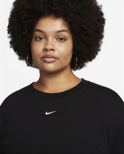 Nike Sportswear Essential Women's Short-sleeve T-Shirt Dress (Plus Size ...
