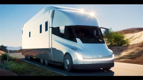 Inside a Tesla Semi-Truck MotorHome /Concept 3D Animation - YouTube