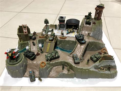 Vintage Micro Machines Military (Galoob) Shadow Rock base, Toys & Games, Bricks & Figurines on ...