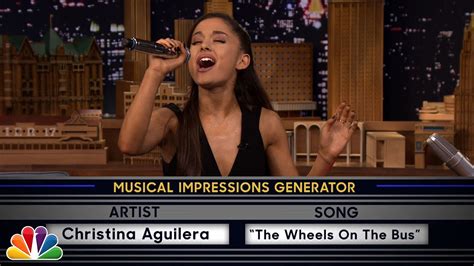 Wheel of Musical Impressions with Ariana Grande - YouTube