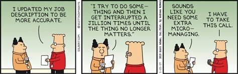 Funny Work Cartoons Dilbert