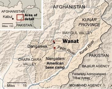 Location of Outpost and Battle for Wanat | Download Scientific Diagram