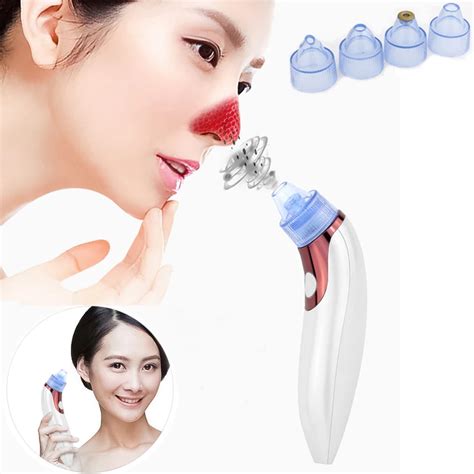 Electronic Facial Pore Cleaner Nose Blackhead Cleaner Acne Remover Skin ...