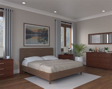 Best Bedroom Paint Colors for Dark Furniture - roomdsign.com