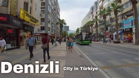 Denizli City Center Walking Tour, Türkiye, Summer 2022 - YouTube