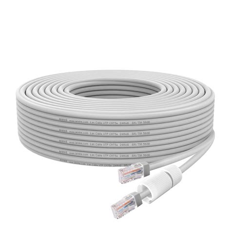 Amazon.com: ANNKE 100Ft PoE Ethernet Cable, Cat5e Internet High Speed Network Cable with RJ45 ...